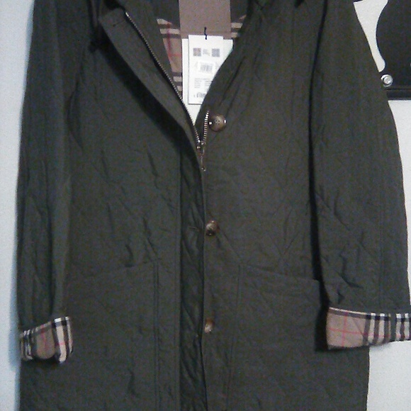 burberry roxwell quilted jacket